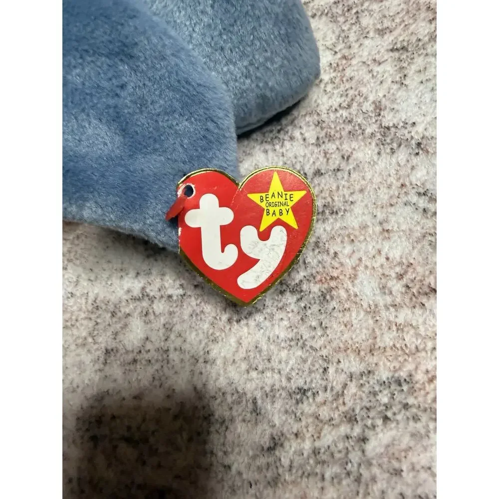 Ty Scoop the Pelican Beanie Babies RARE/RETIRED 1996 W/TAGS Errors